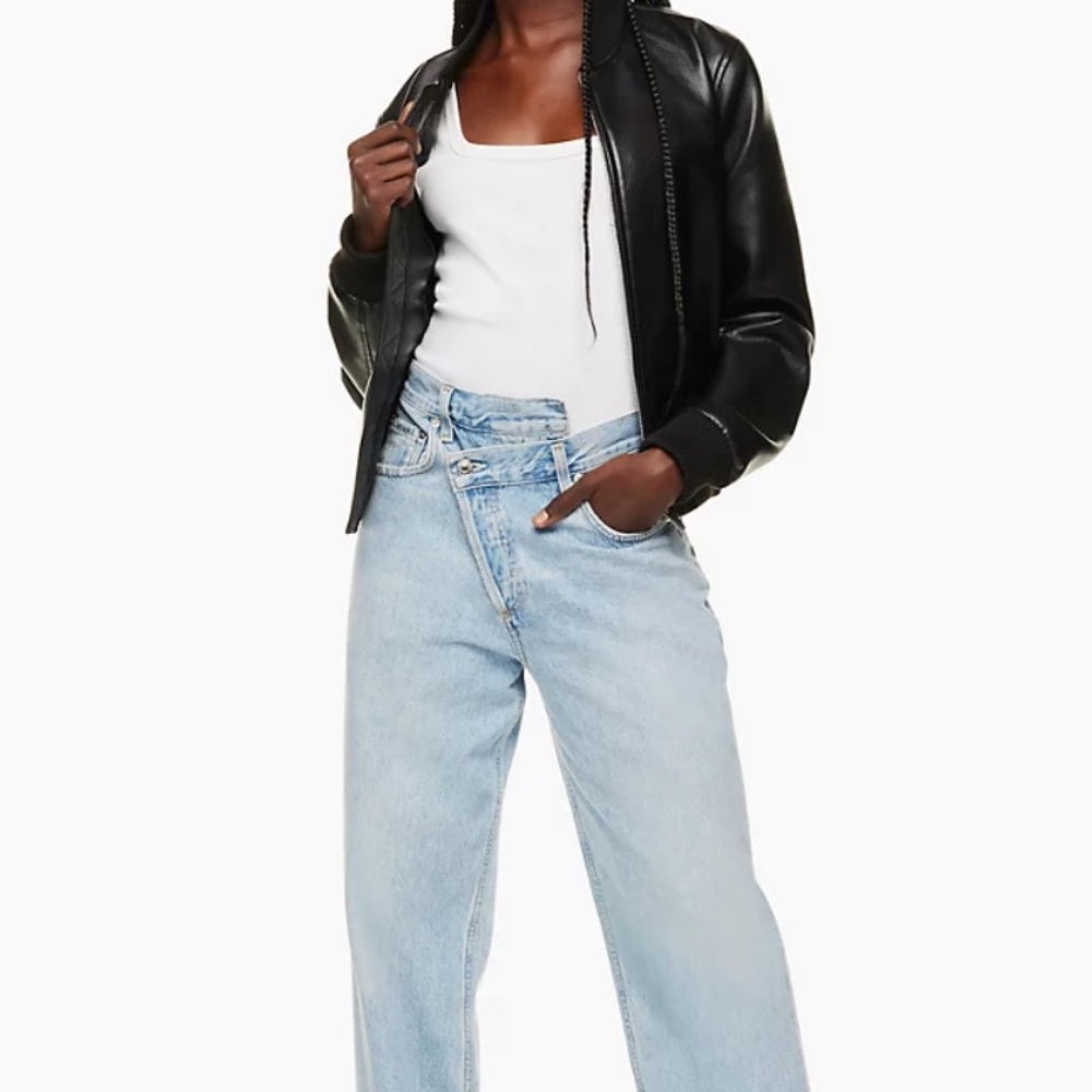 Agolde Crisscross Jeans